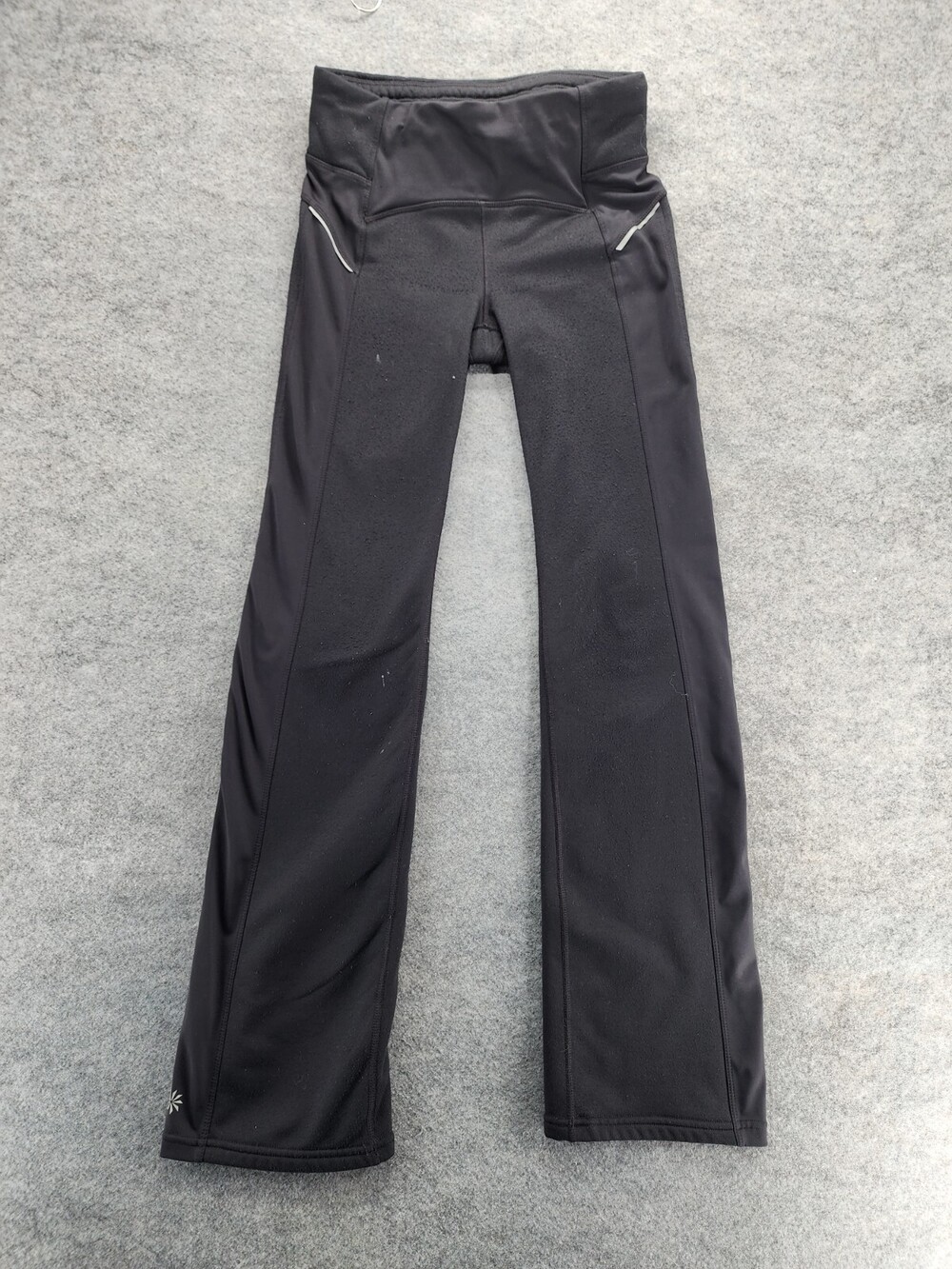 Athleta Pants Womens Small Black Pull On Mid Rise 27x31" Activewear